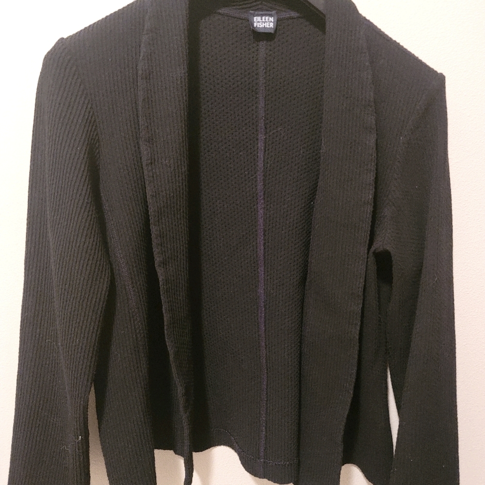 Eileen Fisher Waffle knit Blazer